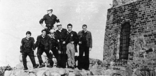 По пути в Симоновку, рядом с башней Гедеминаса в Вильнюсе