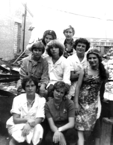 На подаче кабачков